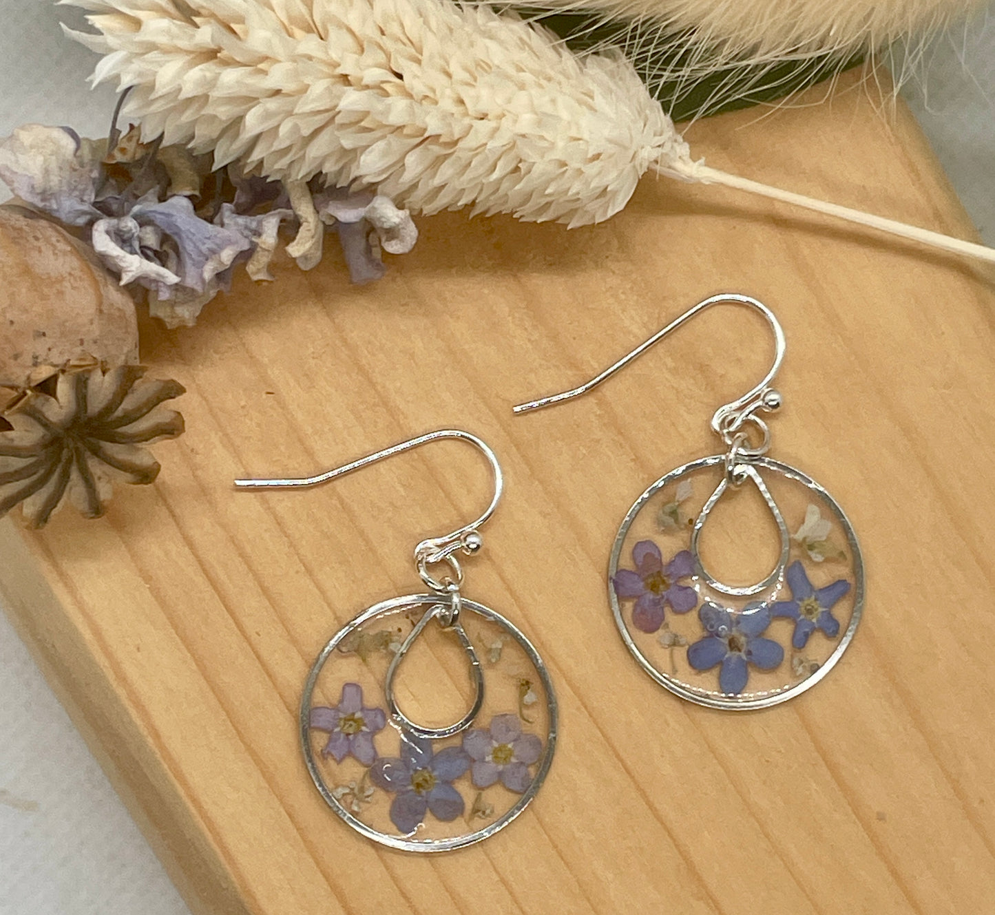 Bunch of forget me not dangles