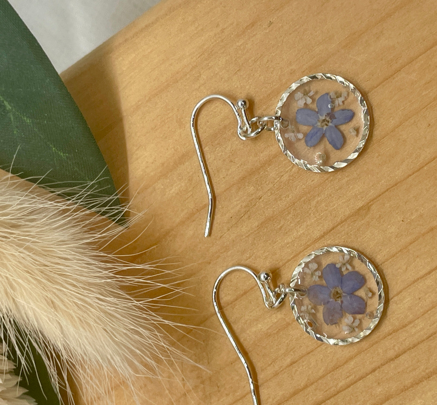 Sparkling forget me not dangles