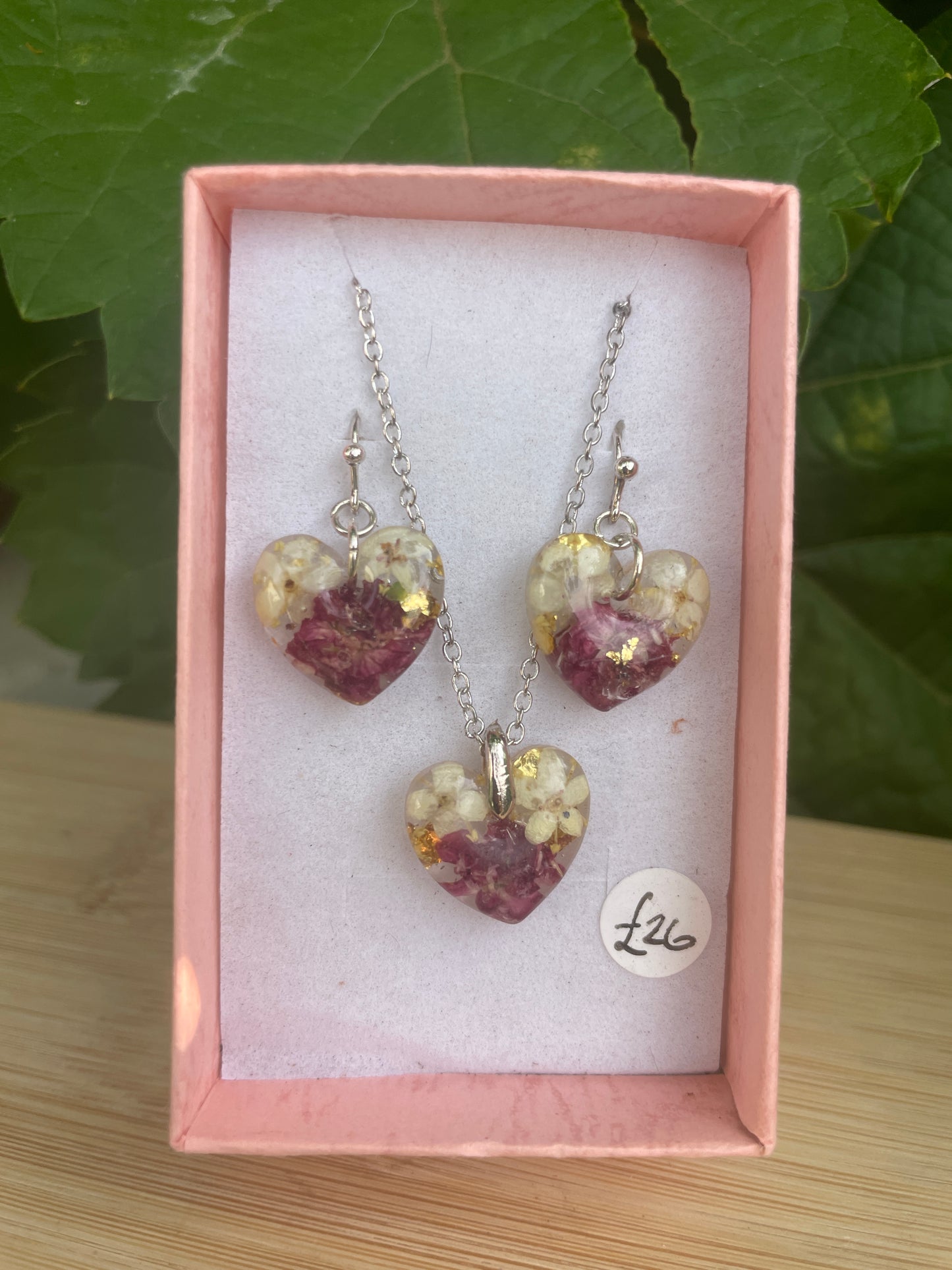 Mini heart elderflower and blossom set