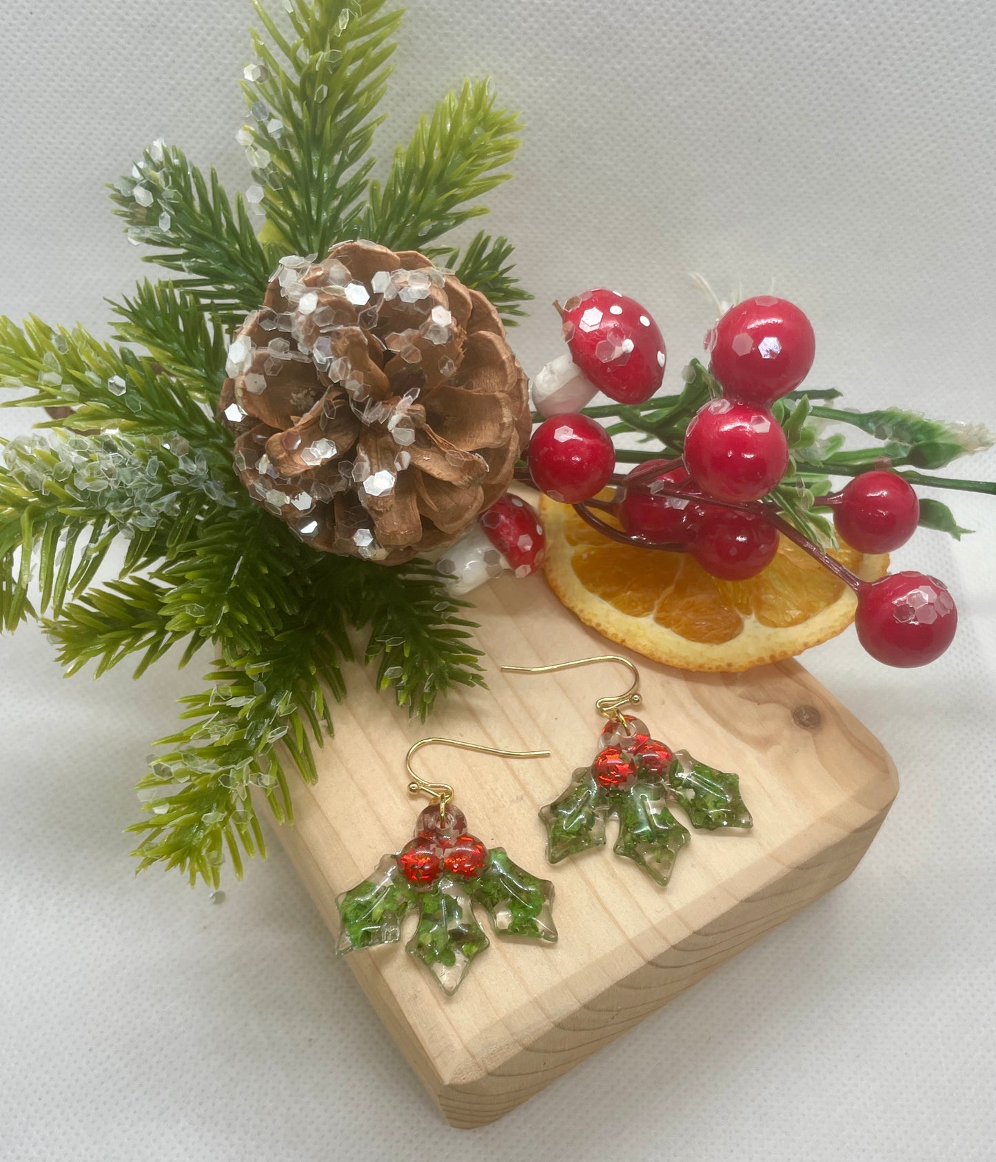 Holly earrings
