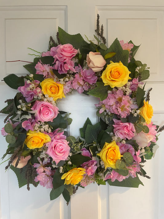 Hattie floral wreath