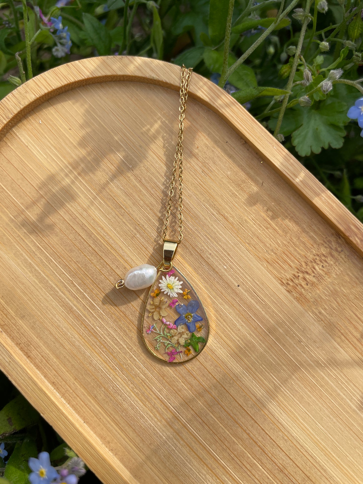 Garden tears necklace