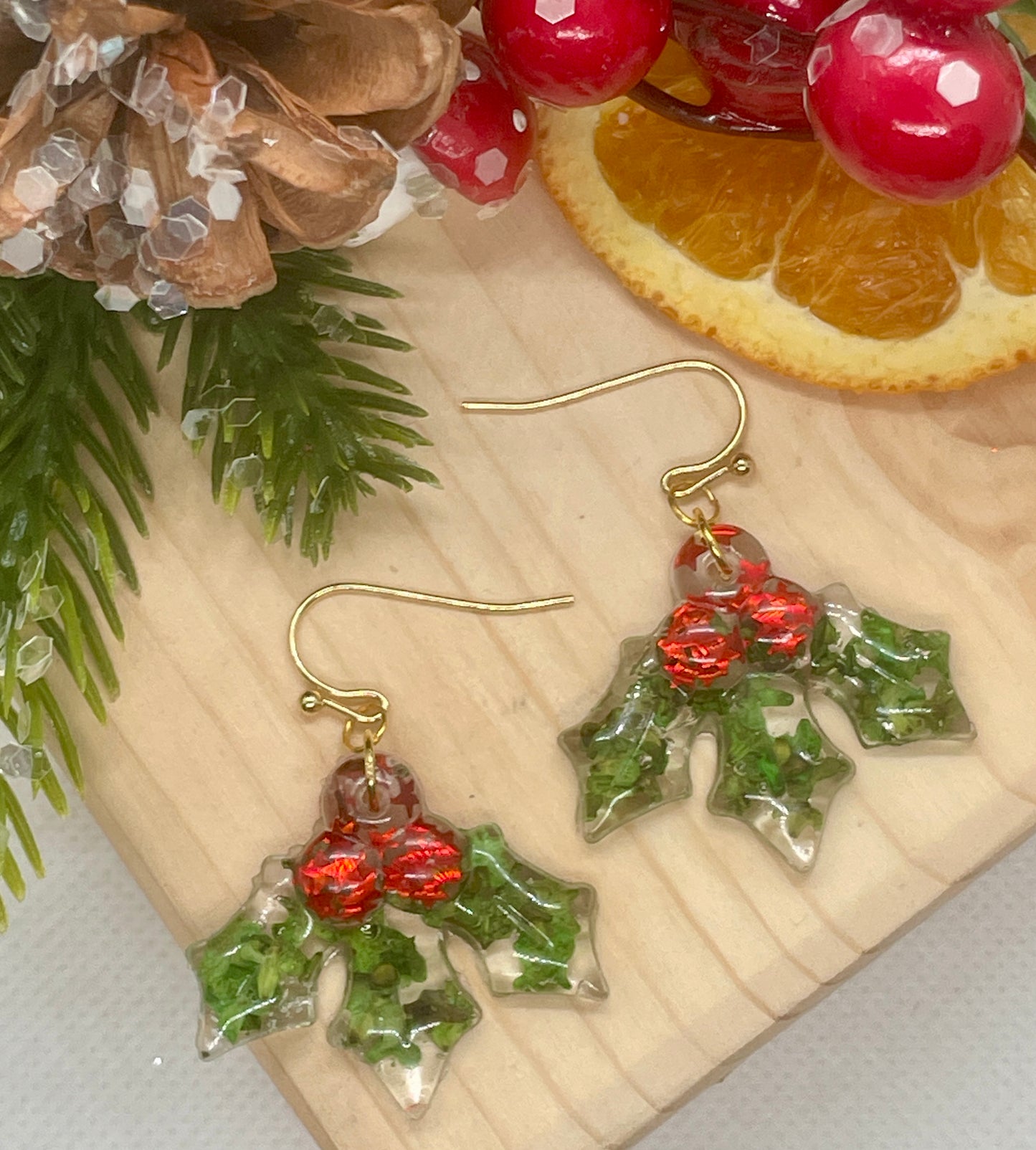 Holly earrings