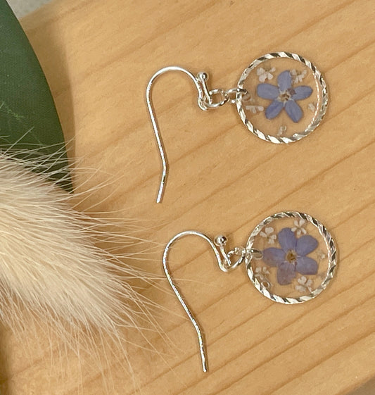 Sparkling forget me not dangles