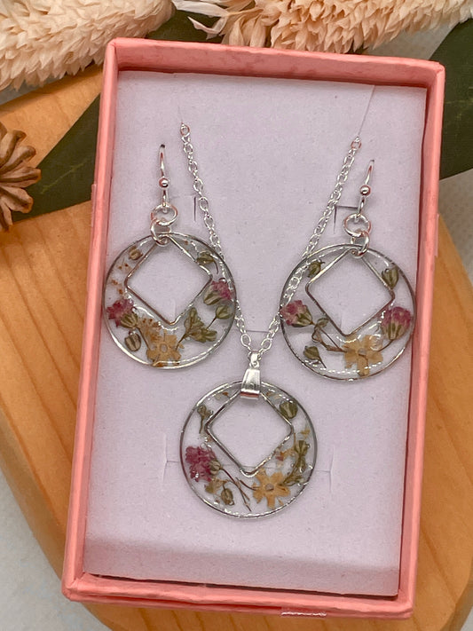 Circle gypsophila set