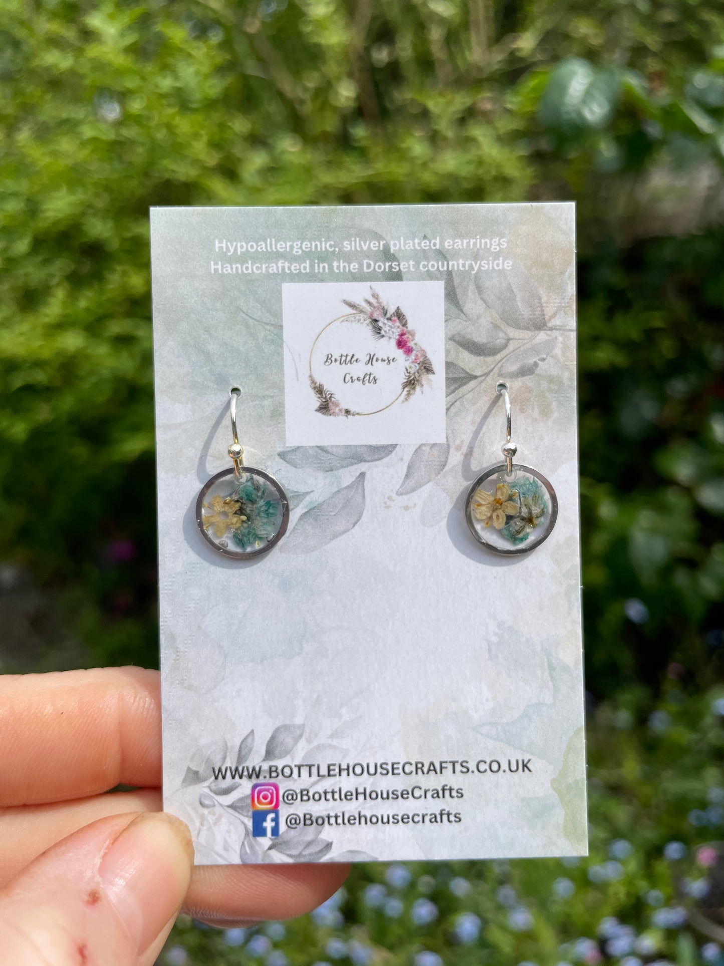 Garden glimpse earrings