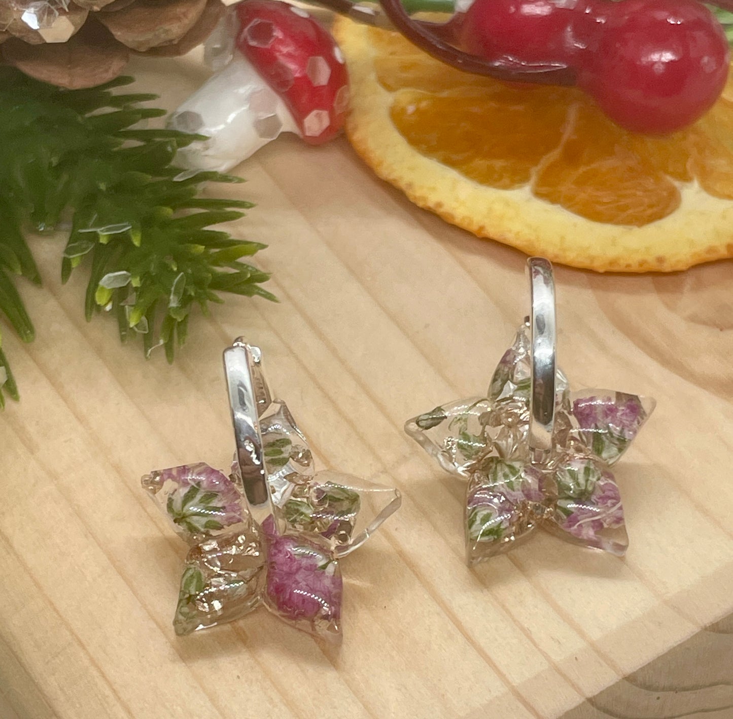 Gypsophila spinning stars