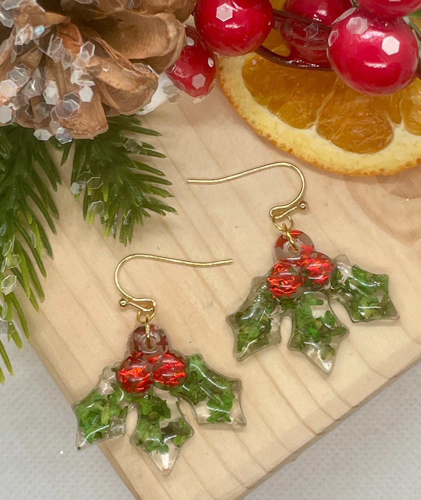 Holly earrings