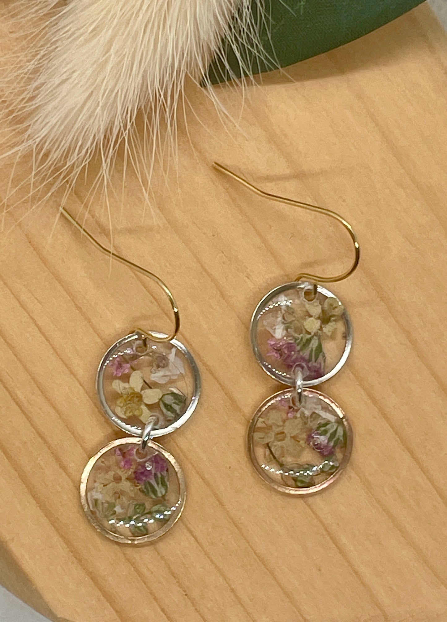 Elderflower and gypsophila double drops