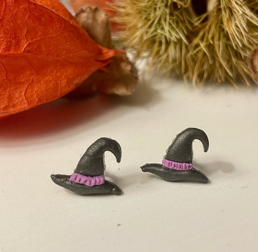 Mini Witch hat studs