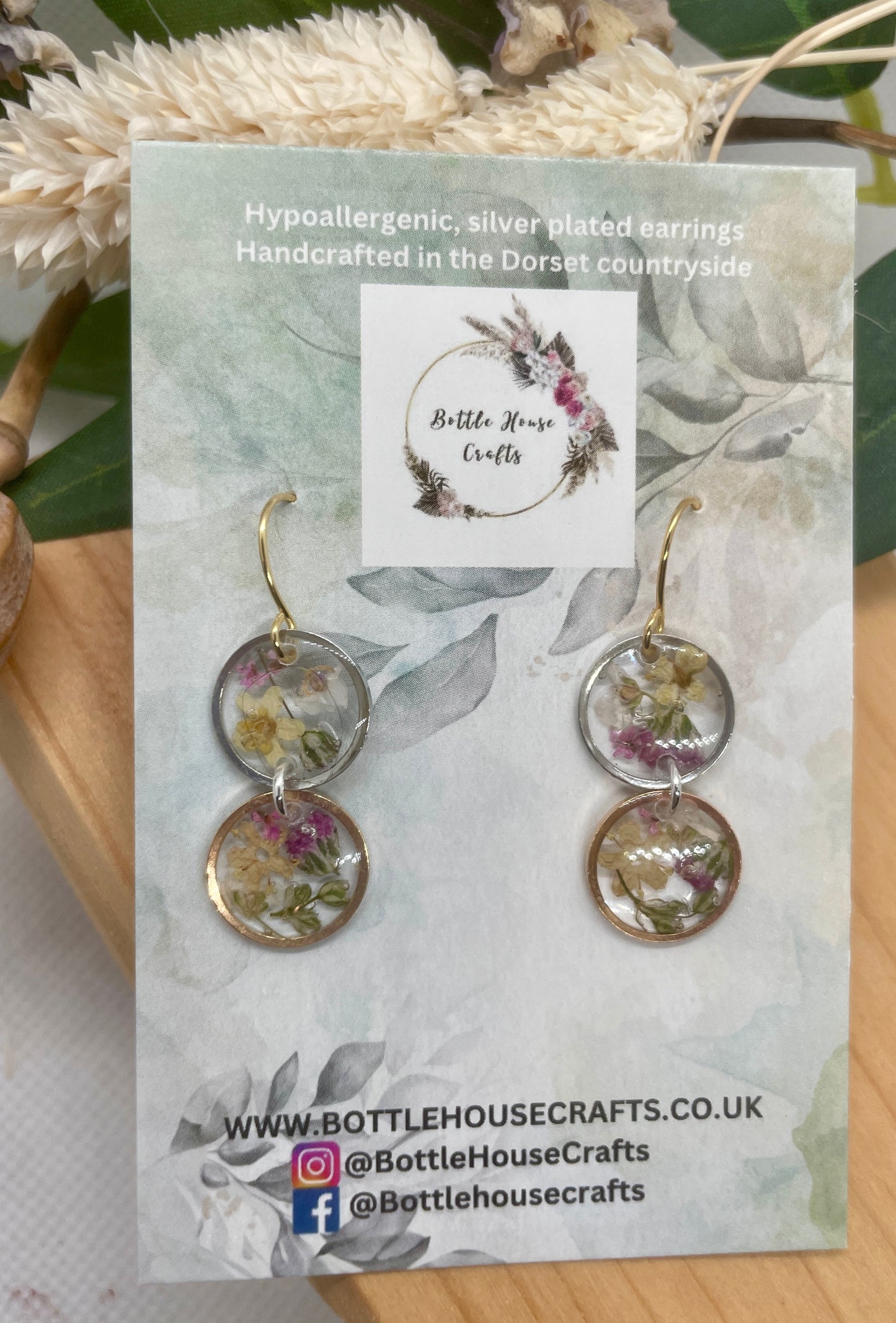 Elderflower and gypsophila double drops