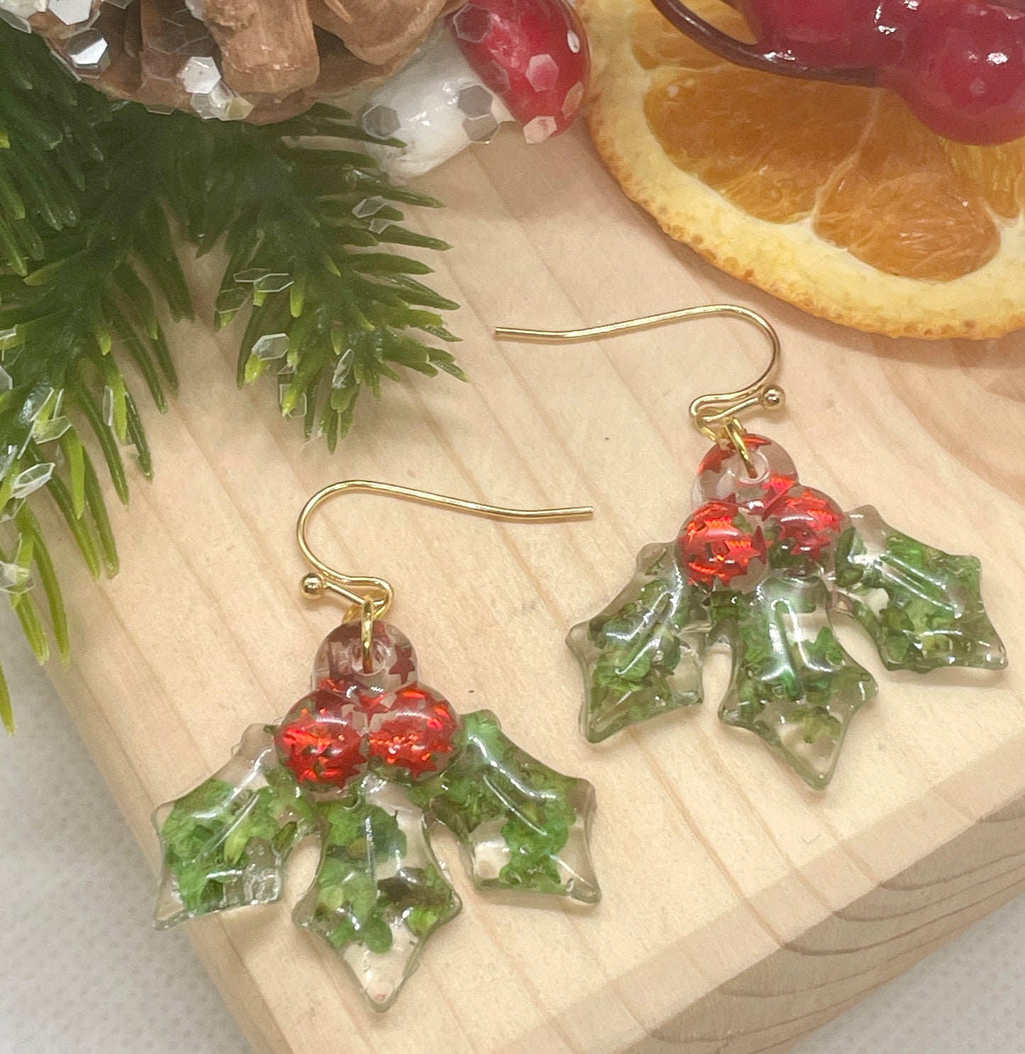 Holly earrings