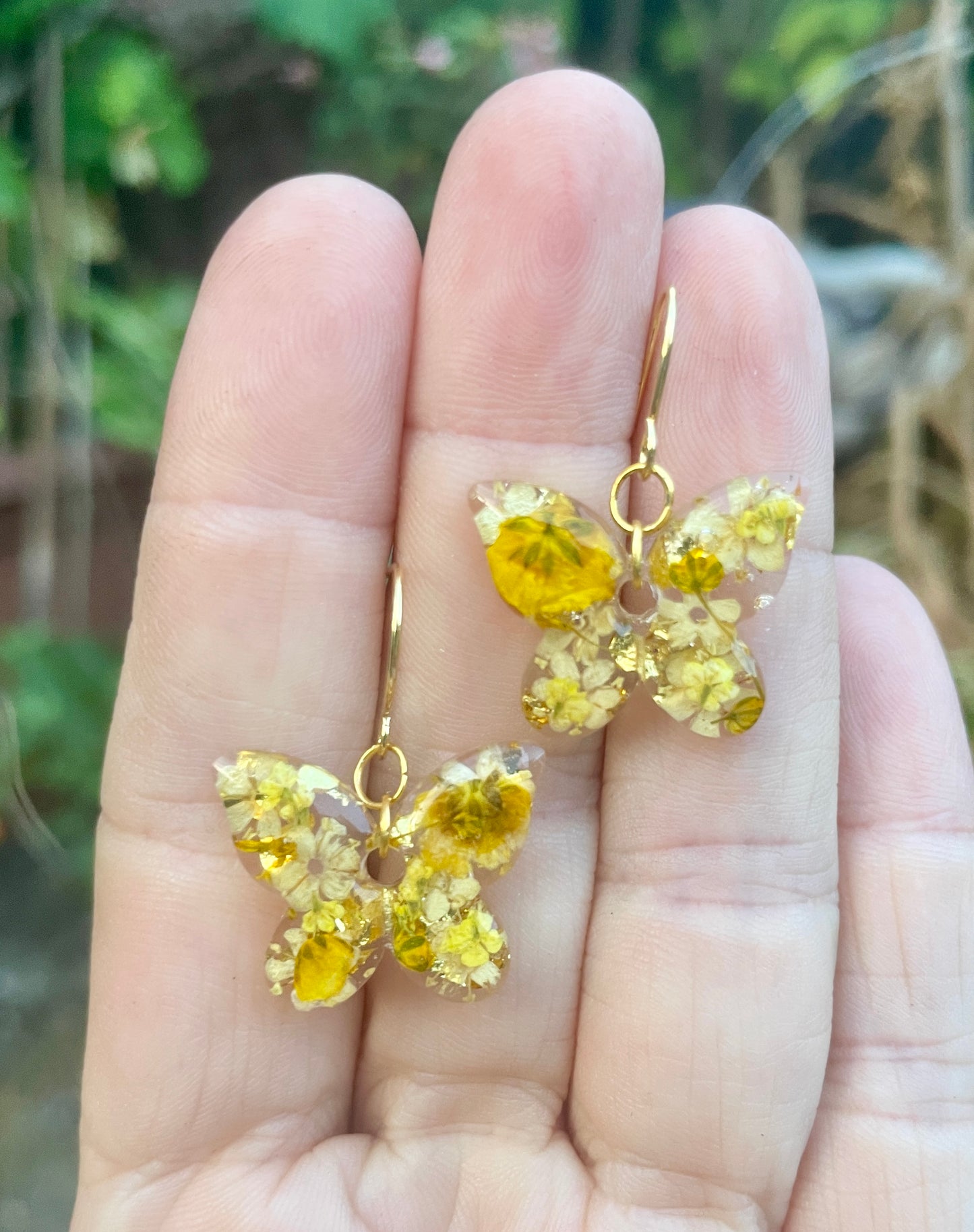 Yellow tone butterflies