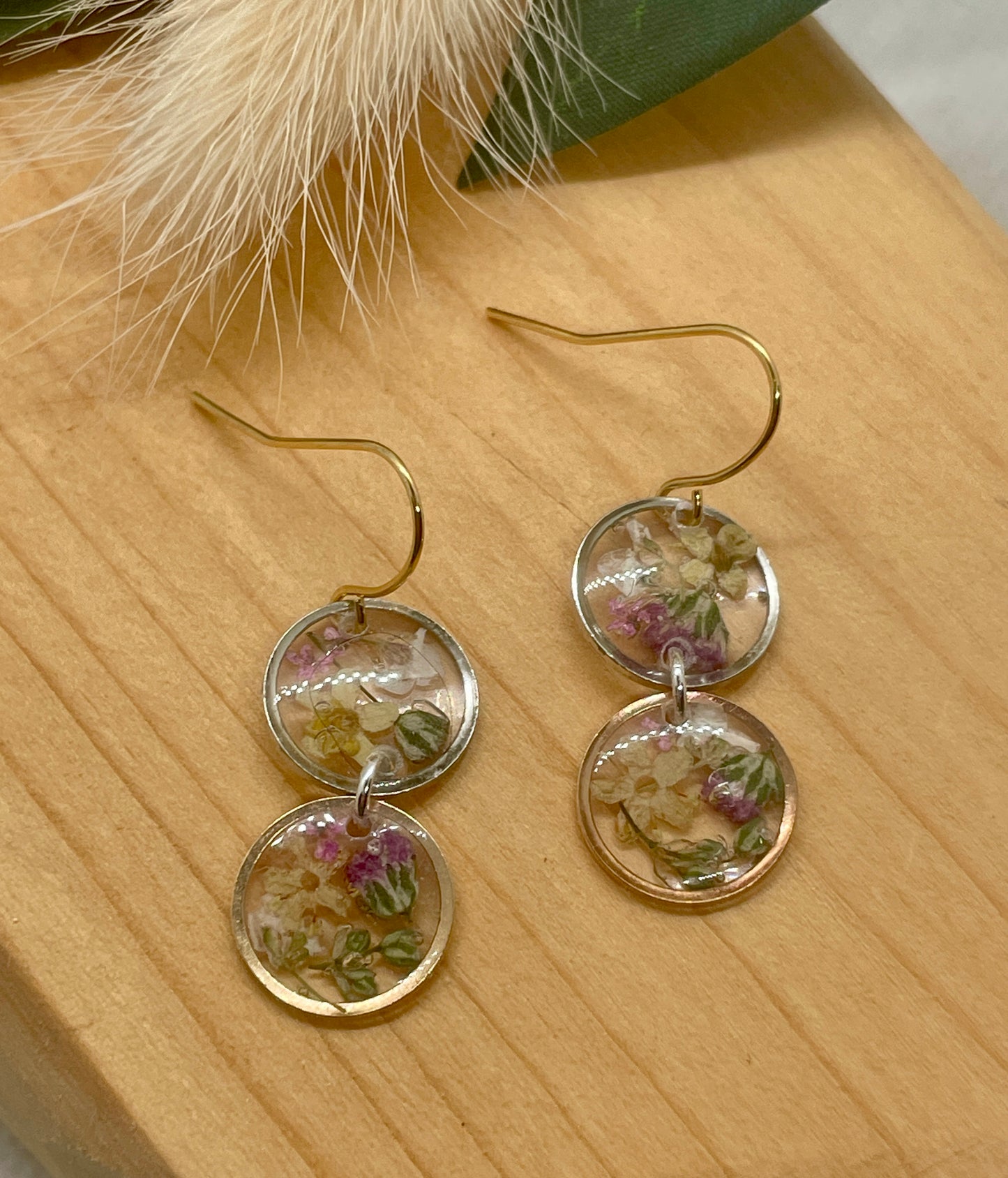 Elderflower and gypsophila double drops