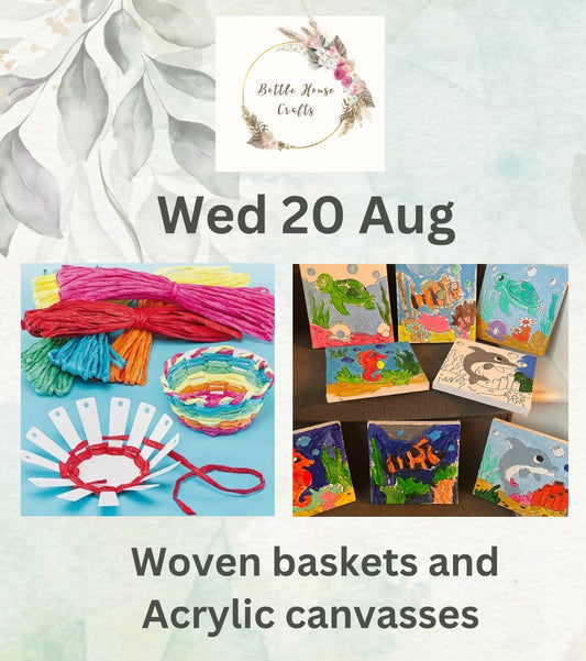 Weds 20 August - Full day