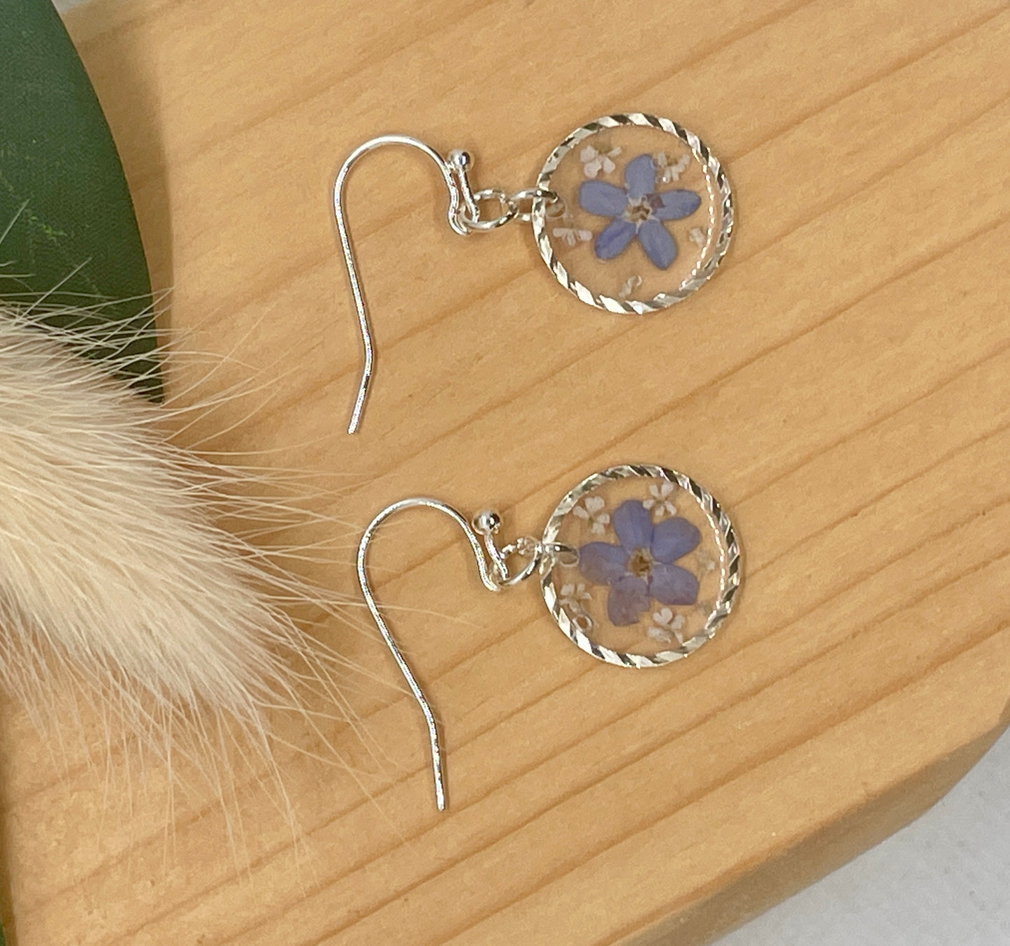 Sparkling forget me not dangles