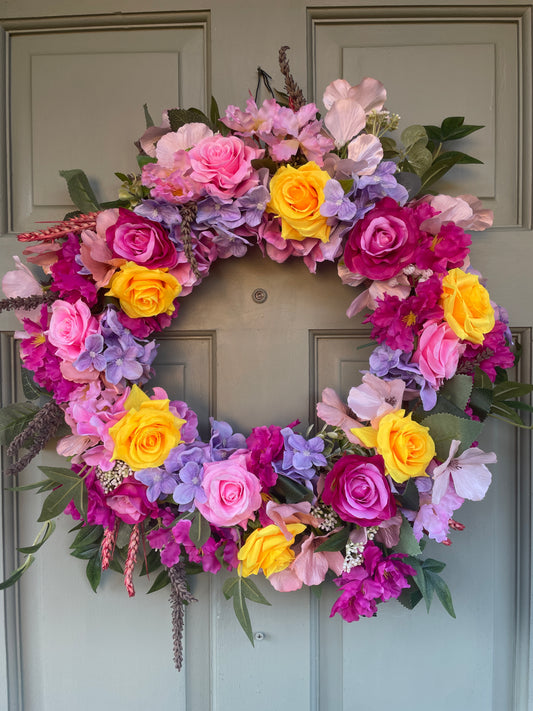 Keira floral wreath