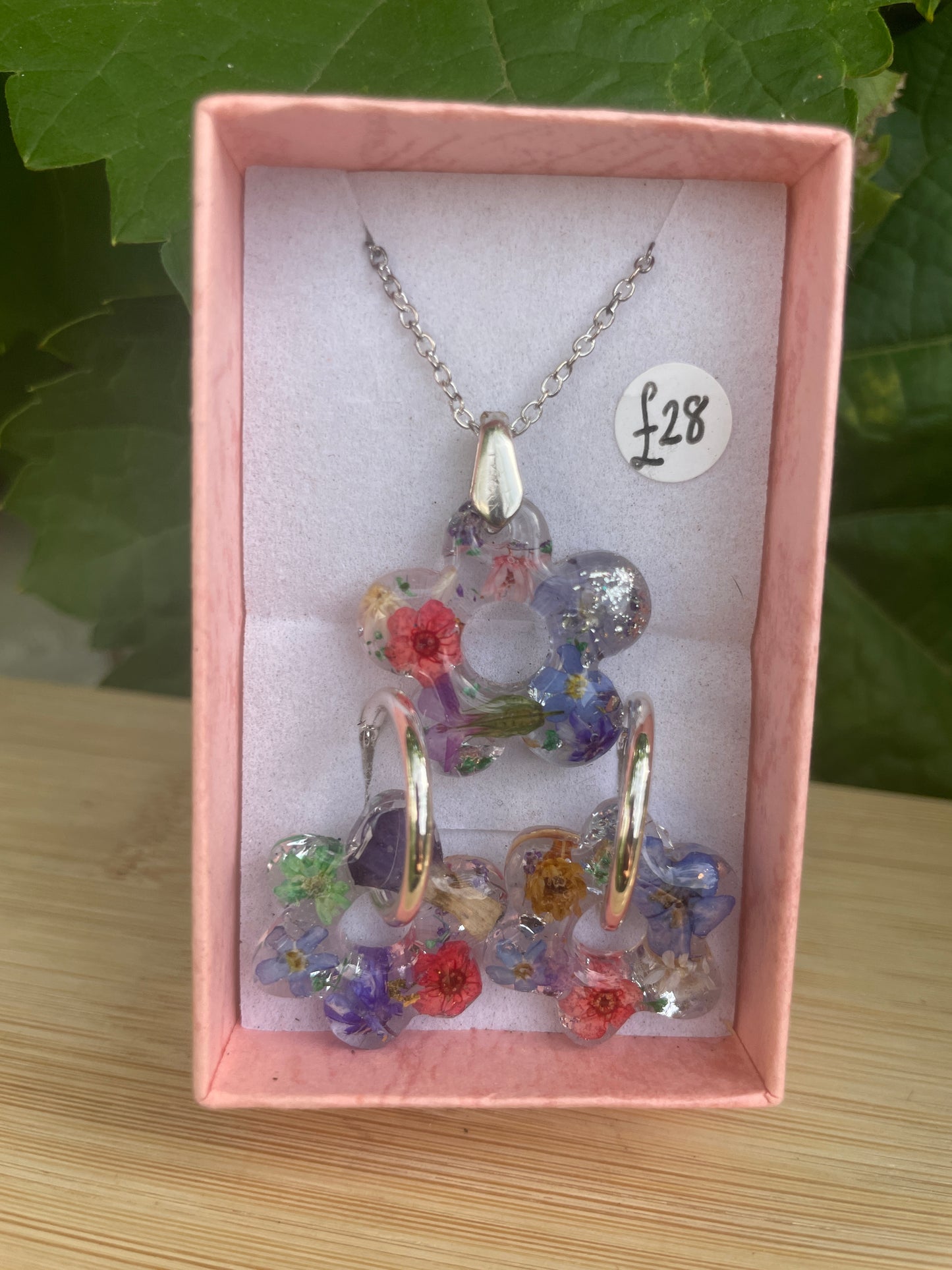 Multi sparkle flower set