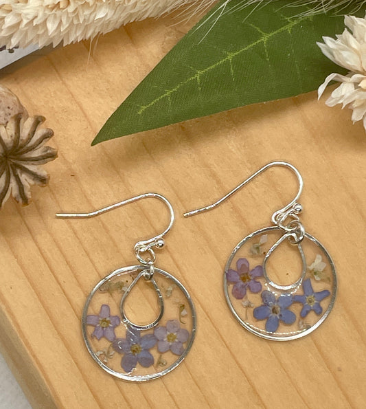 Bunch of forget me not dangles