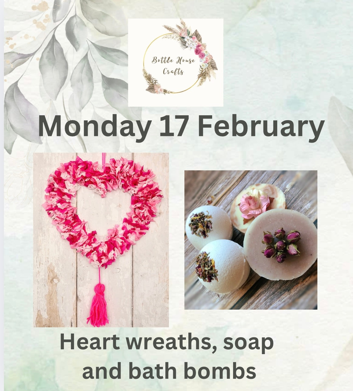 Holiday workshops - Monday 17 February